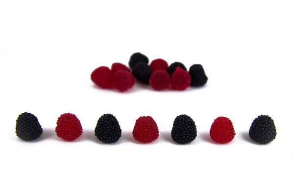 Mini Berries Black & Red