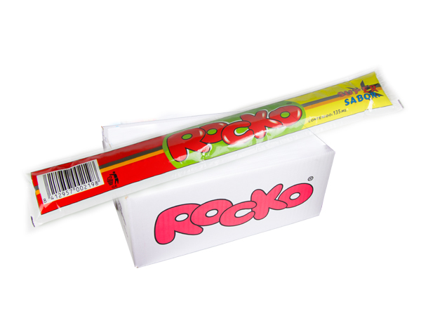 Rocko Box 100 units 70mls Caja Rocko 100 unidades de 70mls