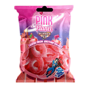 Bolsa 100g-ARO-DE-FRESA-AZÚCAR. Un anillo dulce y esponjoso.