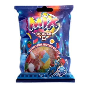 Bolsa 100g-MINI-MIX-ÁCIDO. Gomitas cubiertas de azúcar ácida