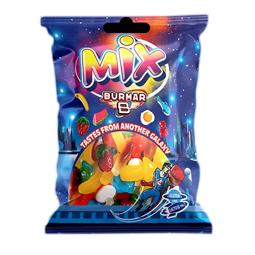 Bolsa 100g-MINI-MIX-BRILLO. Una explosión de mini gomitas.